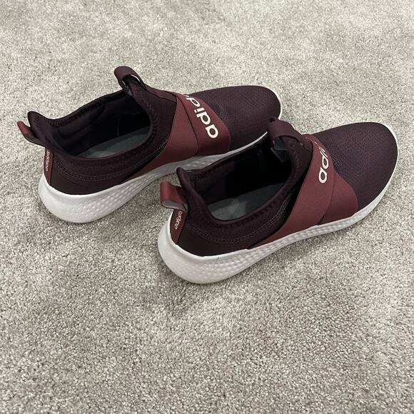 Adidas Women's‎ Cloudfoam Comfort Pure Motion Adapt Running Shoes Maroon 9.5 - Picture 5 of 6